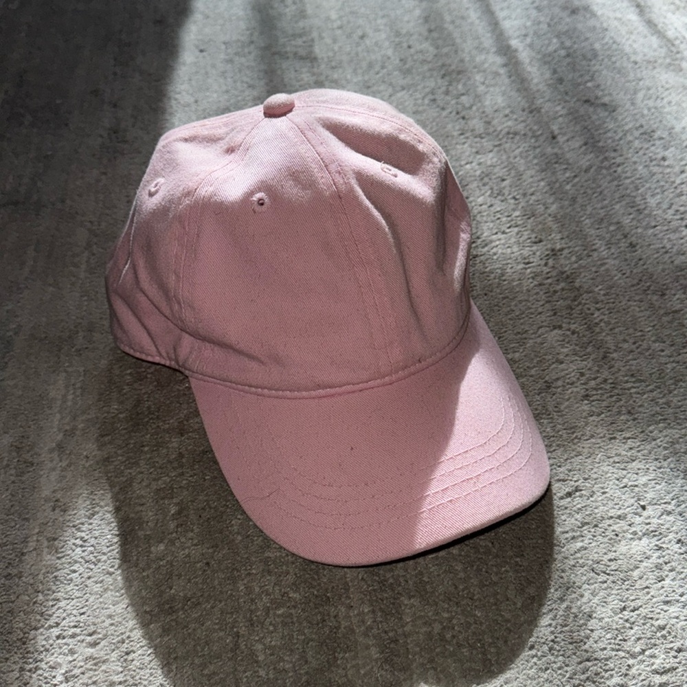 Pink hat